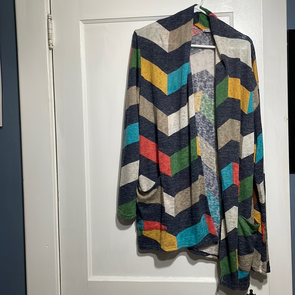 Multi Color Cardigan, 2x